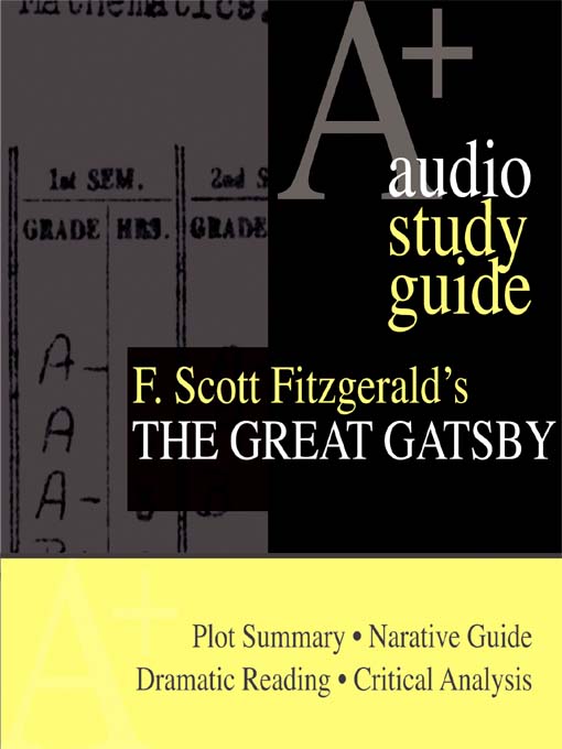 Title details for F. Scott Fitzgerald's The Great Gatsby by F. Scott Fitzgerald - Wait list